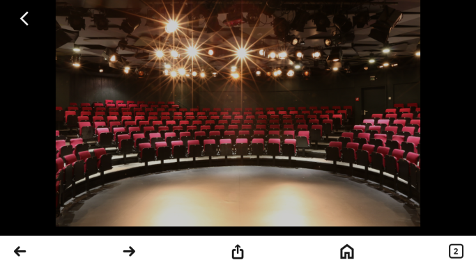 Contra-Kreis-Theater in Bonn – neu bezogene Bestuhlung